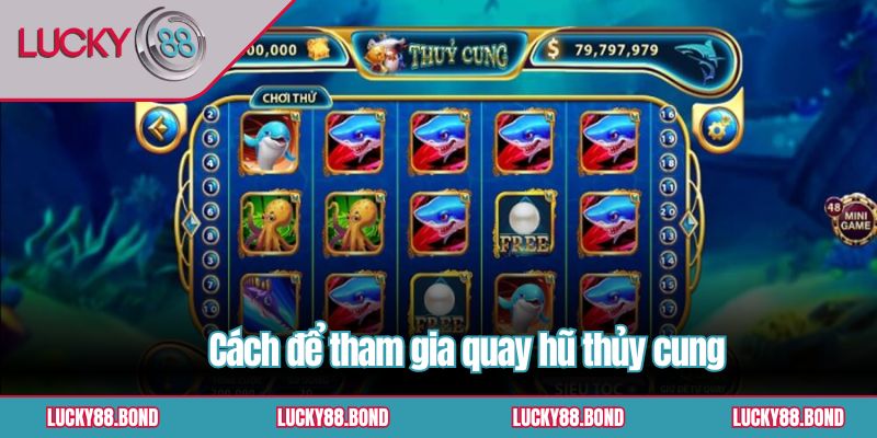 Cách để tham gia quay hũ thủy cung